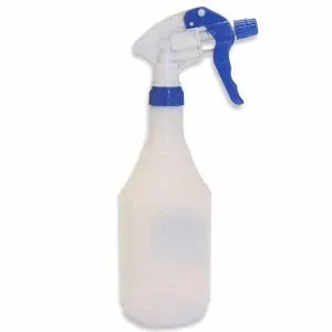 botella con rociador