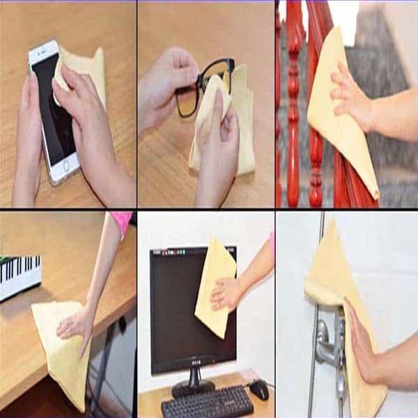 Implementos de Limpieza Chamois Toalla absorbente uso