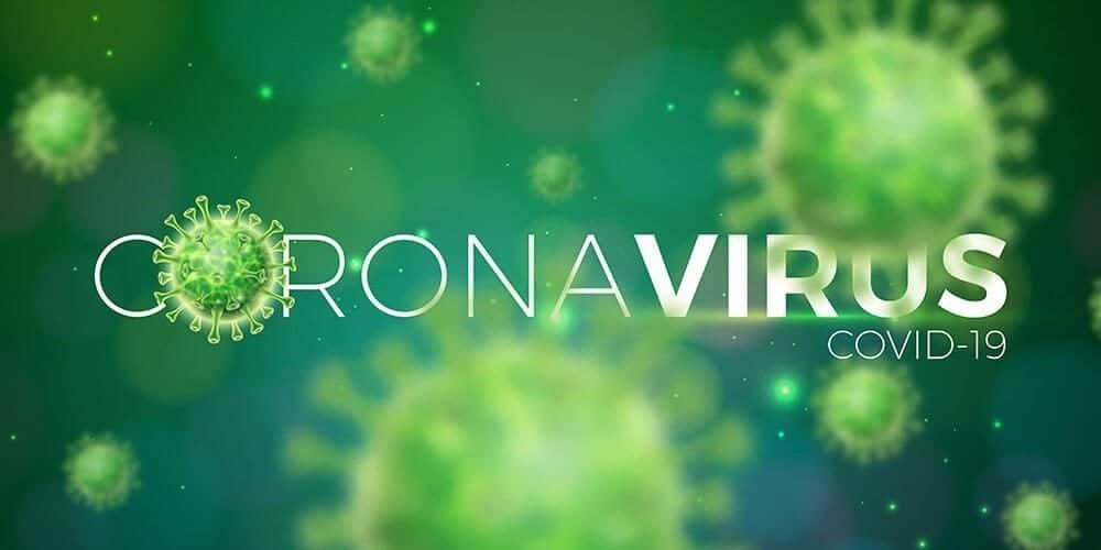 banner corona virus