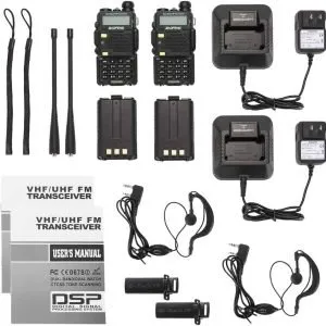 Radio portatil de dos vias uv5r
