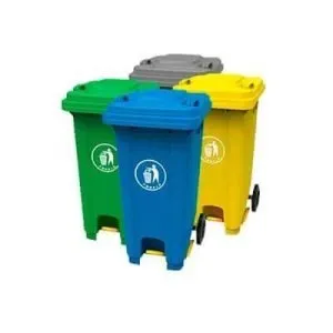 Estación-de-Reciclaje-4-basureros-con-ruedas-120L