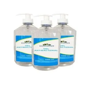 Gel antibacterial con dispensador