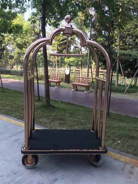 Carretilla de Lobby Carretilla Hotelera Bellboy Vintage