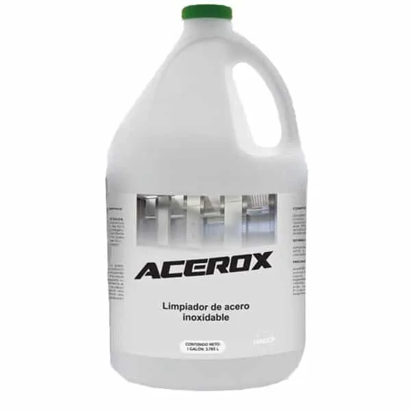limpiador de acero inoxidable acerox - la casa del ph