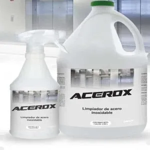 Limpiador de acero inoxidable Acerox