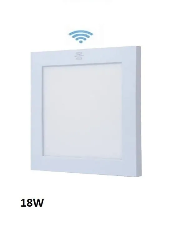 panel led cuadrado con sensor de movimeinto tipo micronda