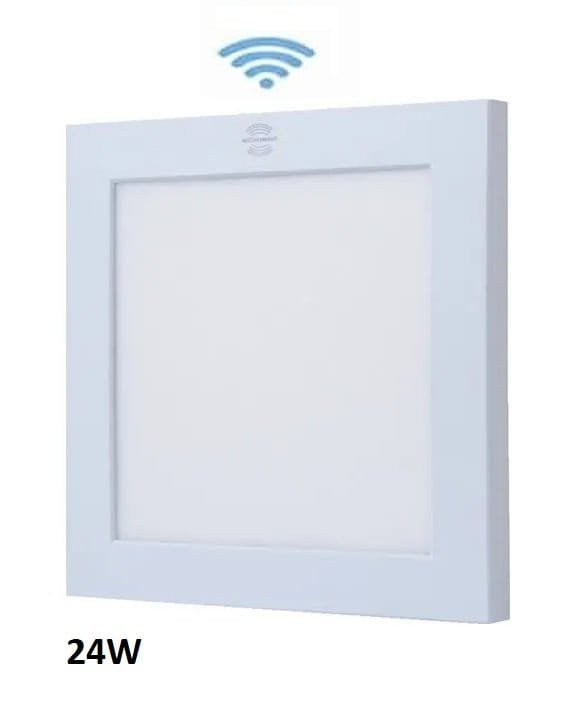 panel led cuadrado con sensor de movimeinto tipo micronda